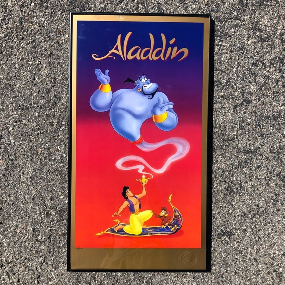 Movie Poster Aladdin Movie Hindi Dubbed Hollywood 2019 Aladin 2009